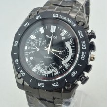 Hot Sale Men 's Steel Belt Quartz Watch Analog Hand Watch Sports Watch