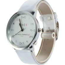 Hot Unique Mathematics Dial Ladies Fashion Wrist Watch 10 Colors