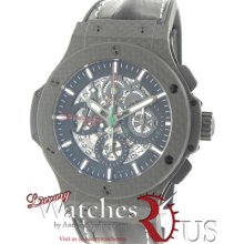 Hublot Big Bang Scuderia Rodriguez Black Dial Leather Strap 311.qx.1129.hr.mex11