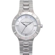Hush Puppies HP.3517L.1522 Womens Silver Dial Stainless Steel Watch