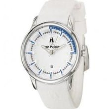 Hush Puppies HP.3570M.9501 42.5 mm Silicon Trap Men Watch - White