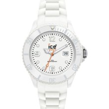 Ice Sili Forever 101963 White Silicone Strap Men's Watch