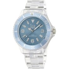 Ice-Watch Men's Pure PU.BE.B.P.12 Clear Plastic Quartz Watch with ...