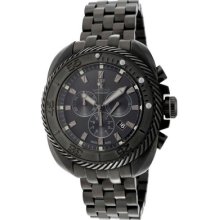 Imperious Imp1005 Gearhead Swiss Made Automatic Ip Stainless Bracelet Mens Watch