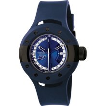 Invicta 11999 Men $695 S1 Rally Blue Dial Quartz 3hand Blue Polyurethane Watch