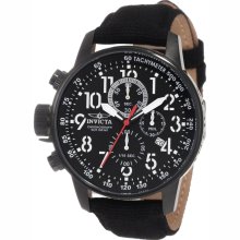 Invicta 1517 Men's Black IP 1/10 Second Lefty Chronograph