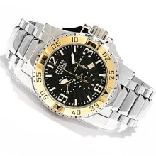 Invicta Men's 10893 Reserve Excursion Black Gold Chrono Watch