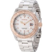 Invicta Men's 12837 Pro Diver Automatic Silver Dial Watch