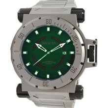 Invicta Men's LIMITED COLLECTION EDITION Coalition Force Automatic Stainless Steel Case and Bracelet Green Tone Dial 11699