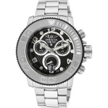 Invicta Men's Pro Diver/sea Hunter Chronograph Black Dial Ss