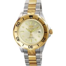 Invicta Mens Pro Grand Diver Grand Diver Gt Automatic Two Tone Bracelet Watch