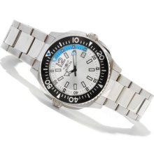 Invicta Men's Specialty Flight Collection Quartz Stainless Steel Bracelet Watch w/ 3-Slot Dive Case