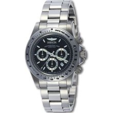 Invicta Mens Speedway Collection Chronograph S Series Black Dial Bracelet Watch