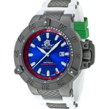 Invicta Mens Subaqua Noma Iii Limited Ed. Swiss Made Gmt White Band Funky Watch