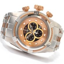 Invicta Reserve Men's Bolt Zeus Swiss Made Quartz Chronograph Stainless Steel Bracelet Watch