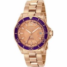 Invicta Rose Goldtone S1 Automatic Mens Watch