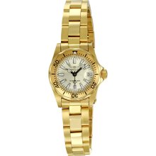 Invicta Sapphire Diver Gold Tone Ladies Watch 7065