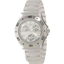 Invicta Womens Anatomic Day & Date Thermo Polymer Case Clear Watch 1662