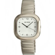 Issey Miyake Mens Go Stainless Watch - Silver Bracelet - White Dial - ISSSILAX001