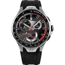 Jacques Lemans Formula 1(Tm) Monte Carlo Sl F-5026A Ladies Black Synthetic Strap Watch
