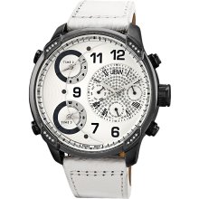 JBW G4 Multi-Time Zone Lifestyle Diamond Mens Watch J6248LJ