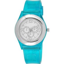 Jelly Strap Watch Turquoise - One Size
