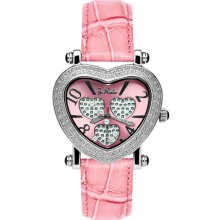 Joe Rodeo Heart 2 Row 0.75ct Diamond Ladies Watch JH3