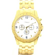 Jojino IJ-1123 Gold 0.25 ct Men's Diamond Watch