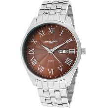Jorg Gray Watches Men's Brown Dial Stainless Steel Stainless Steel Br