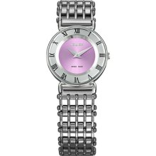 Jowissa J2.019.s Roma Pastell Purple Dial Stainless Women's Watch