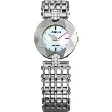 Jowissa J5.276.s Facet Strass Mother Of Pearl Dial Stainless Women's Watch
