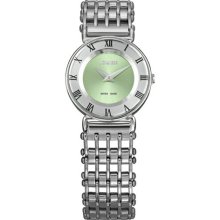 Jowissa Roma Pastell Womens J2.021.S Stainless Steel Green Watch ...