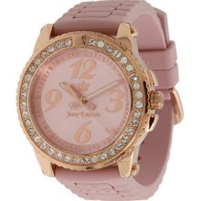 Juicy Couture Pedigree Pink Jelly Women's Watch 1900723