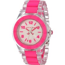 Juicy Couture Rich Girl Neon Pink Silicone Ladies Watch