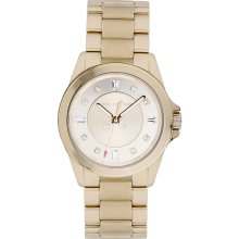 Juicy Couture Women's 1901035 Stella Mini Gold Plated Bracelet Watch