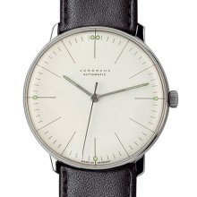 Junghans Watches: Max Bill Automatic Watch with Lines Model 3501