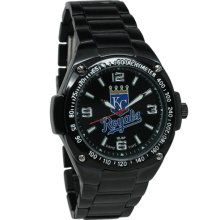 Kansas City Royal watch : Kansas City Royals Stainless Steel Warrior Watch - Black