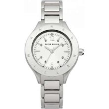 Karen Millen Ladies' Stainless Steel Crystal Set KM109SM Watch