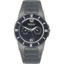 Kenneth Cole Kc3734 Black Stainless Steel Mens Watch