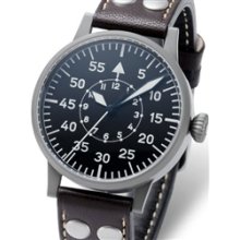 Laco Friedrichshafen Type B Dial Swiss Automatic Pilot Watch with Sapphire Crystal #861753