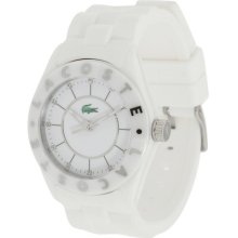 Lacoste 2000672 Biarritz White Dial Ceramic Women's Watch