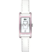 Lacoste Womens Sportsware Collection Inspiration Mother Of Pearl Dial Pink Watch