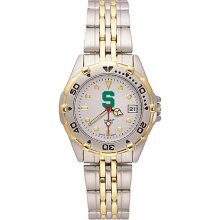 Ladies Michigan State University Watch - Stainless Steel All Star