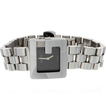 Ladies Stainless Steel Face Gucci 3600 L Quartz Wrist Watch (ig8)