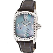 Lancaster Italy Watches Women's Mother Of pearl Dial Dark Blue Genuine