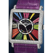 Large Franck Muller Master Square Color Dreams 6002MQZCOLDRMRD Watch