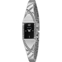 LB1695B Accurist Ladies Silver Tone Watch