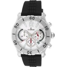 Le Chateau Dinamica Men's All Steel Rubber Strap Sport Watch