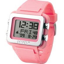 Levi's Digital Silver Frame Unisex Watch Ltf0702