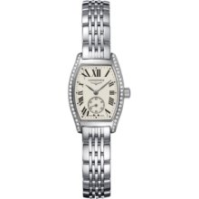 Longines Watch, Womens Mini Evidenza Collection Diamond 15 ct.t.w. L21